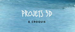 PROJET 3D ET CROQUIS